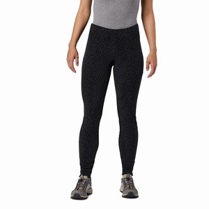 Columbia Glacial™ Skinna Printed Legging Byxor Dam Svarta (QNWTY5816)